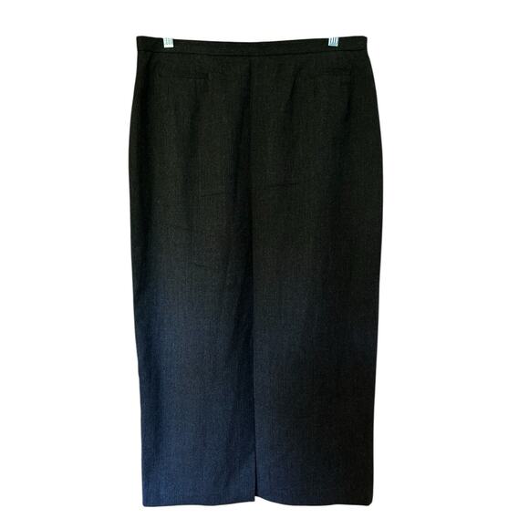 harvé benard Dresses & Skirts - Harve Benard Holtzman Women’s Brown 100% Wool Lined Long Pencil Skirt Size 12